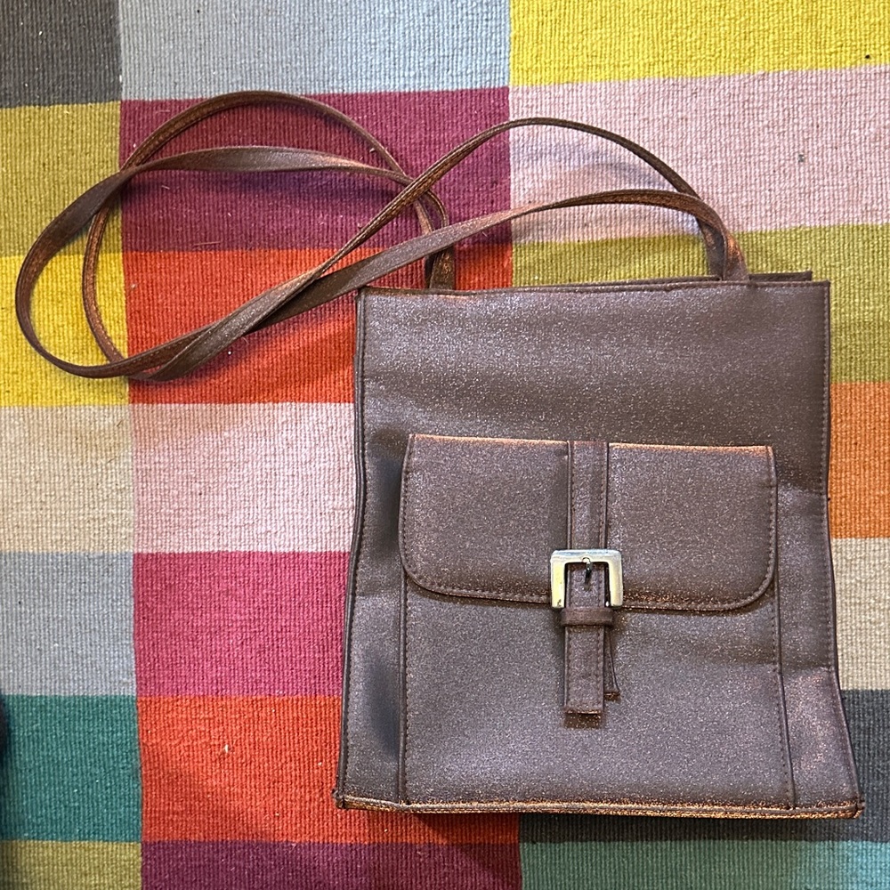 Shimmering Brown Tote Bag